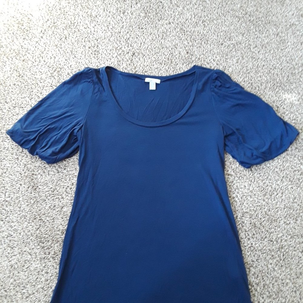 Old Navy, Womens Navy Short Sleeve Top